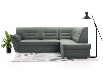 Sedací souprava P Dornia šedo/zelená