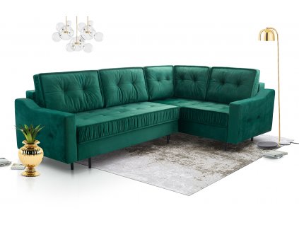 Sedací souprava P Amalia - černá