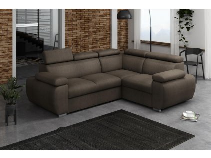 Sedací souprava Bodie P - hnědá