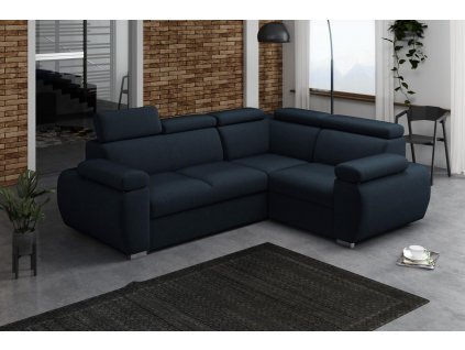 Sedací souprava Bodie P - modro/černá