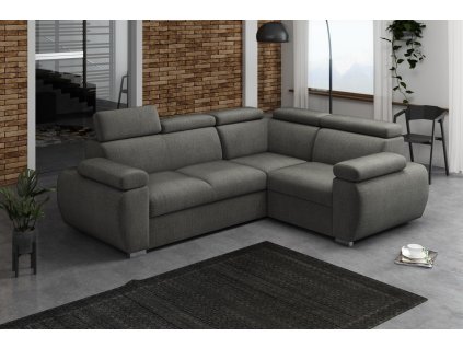 Sedací souprava Bodie P - šedá - Monolith