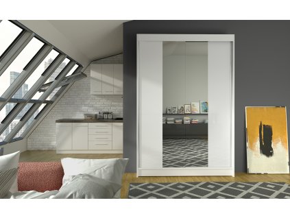 Skříň Linora II 120 bílá