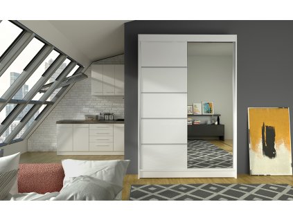 Skříň Linora III 120 bílá