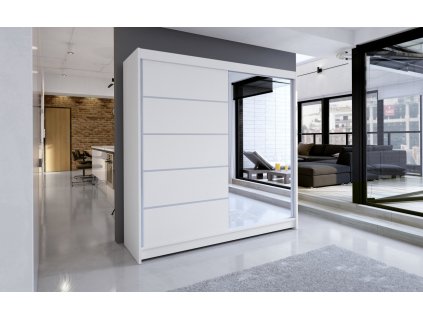 Skříň Taisa III 180 bílá