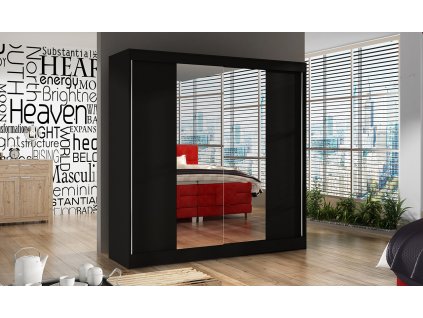 Skříň Baja II 200 černá