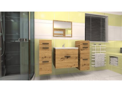 Koupelnová sestava Lora C dub artisan