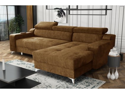 Sedací souprava Darina P hnědá