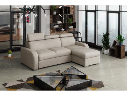 Sedací souprava Norway UNI 2F-OTO bílá káva