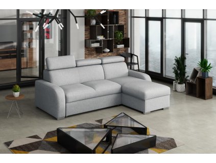 Sedací souprava Norway UNI 2F-OTO světle šedá