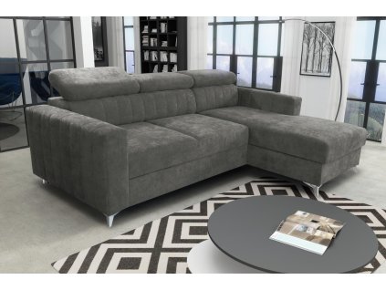 Sedací souprava Mildred Premium P tmavě šedá