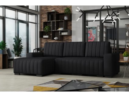 Sedací souprava Hakim L - falcone14/černá