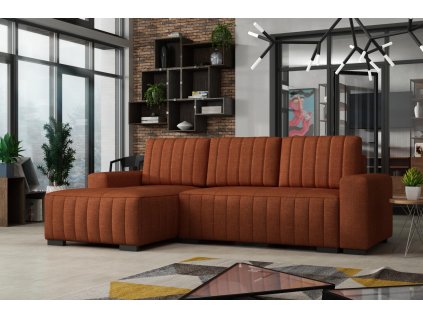 Sedací souprava Hakim L - falcone25/cihlová