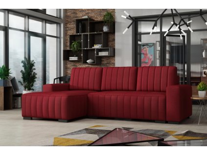 Sedací souprava Hakim L - falcone35/červená