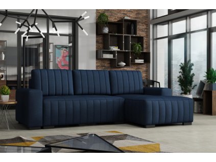Sedací souprava Hakim P - falcone80/tmavě modrá