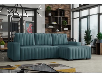 Sedací souprava Hakim P - manila38/tyrkysová