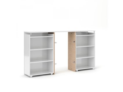 Čelo postele Simplicity 135 šíře 140 cm bílý lesk