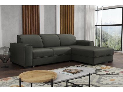 Sedací souprava Lubor P tmavě šedá