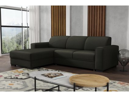 Sedací souprava Lubor L šedohnědá