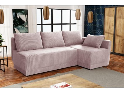 Sedací souprava Neklan P růžová