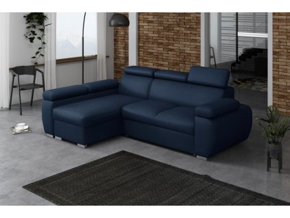 Sedací souprava Bodie levá modrá