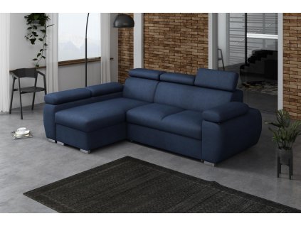 Sedací souprava Bodie levá modrá