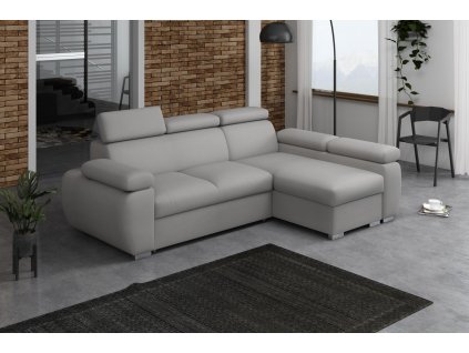 Sedací souprava Bodie pravá světle šedá