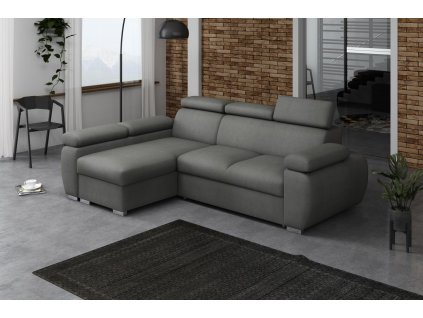 Sedací souprava Bodie levá šedá