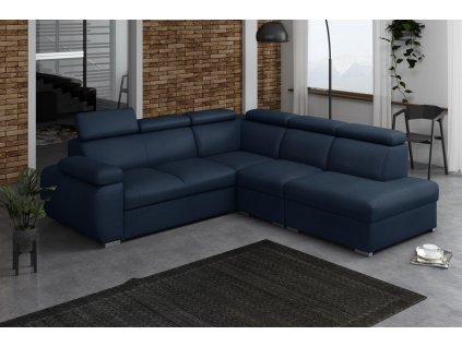 Sedací souprava Bodie II pravá modrá