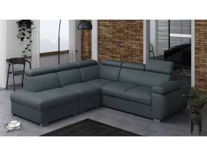 Sedací souprava Bodie II levá šedá