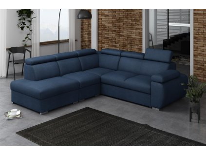 Sedací souprava Bodie II levá modrá