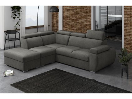 Sedací souprava Bodie V levá šedá
