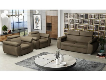 Sedací souprava Bodie 3+1+1 béžová