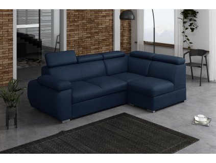 Sedací souprava Bodie VII pravá modrá