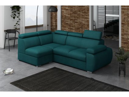 Sedací souprava Bodie VII levá tyrkysová