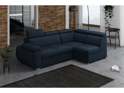 Sedací souprava Bodie VII pravá modrá