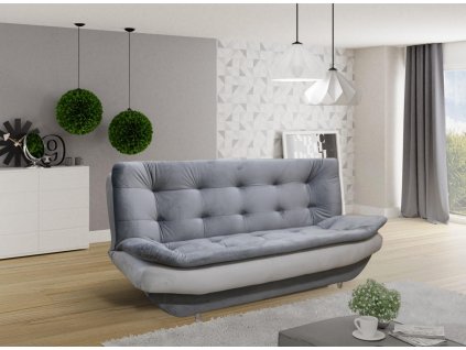 Pohovka Omar tmavě šedá/světle šedá