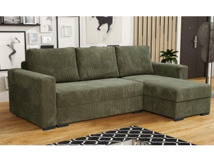 Sedací souprava Loreta Premium UNI zelená