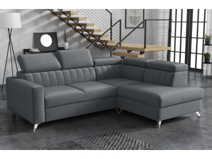 Sedací souprava Mildred III pravá šedá