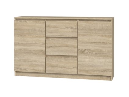 Komoda Topa 2D3S 120 dub sonoma