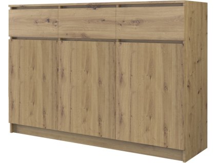 Komoda Topa 3D3S dub artisan