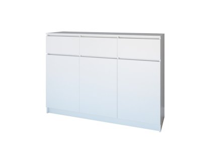 Komoda Topa 3D3S bílá