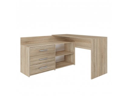 Psací stůl s komodou Dado dub sonoma