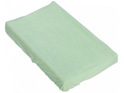Prostěradlo na přebalovací podložku nebo matraci do kolébky či koše  - zelená 85 x 55 cm