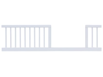 Válendová bočnice Kacper/Dominik k postýlce 140 cm - bílá