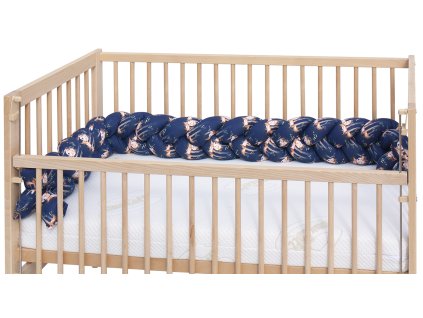 Mantinel - cop - do postýlky - Scarlett Liška - modrá