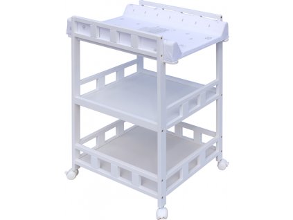 Přebalovací pult Scarlett Buno bílá - masiv buk