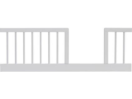 Válendová bočnice Kombi-Perta-Míša buk k postýlce 120 cm - bílá