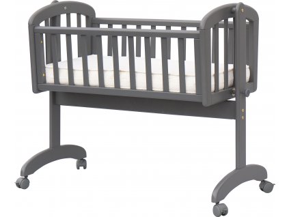Dětská kolébka Scarlett Ardi - šedá 90 x 41 cm
