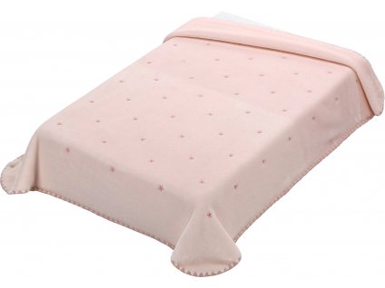 Deka pro miminko i52 - růžová, 110 x 140 cm