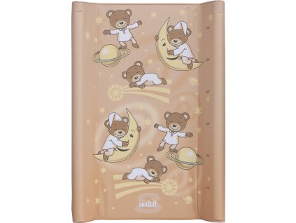 Přebalovací podložka s pevnou vložkou Scarlett Galaxy 70 x 50 cm - béžová